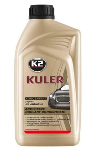 K2 Kuler T211C koncentrát chladiacej kvapaliny 1L (červený)