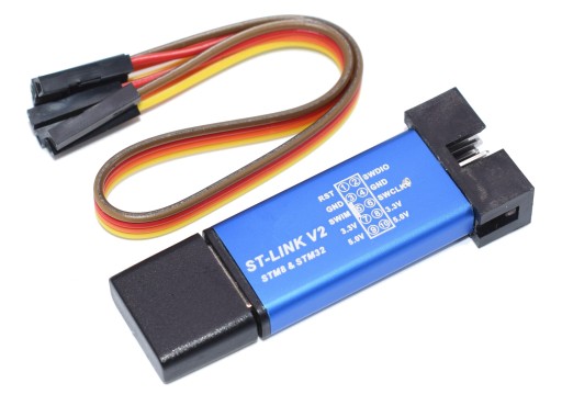 126 ST-LINK V2 STM32 STM8 ARM Cortex programátor
