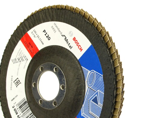 BOSCH KOTOUČ KLAPKA 125mm GR.120 NA KOV