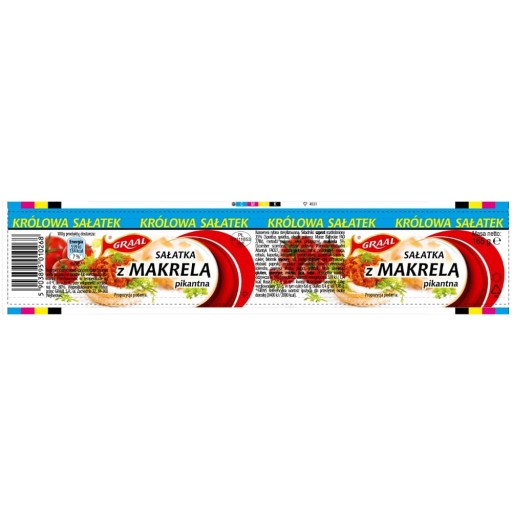 ŠALÁT Z MAKEREL GRAL PIKE 165G ..