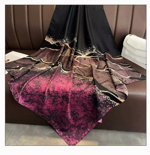 DÁMSKA ŠÁLKA, GAWROSZKA BANDANA, 90/90 CM