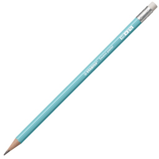 Ceruzka Stabilo Swano HB Pastel Blue s gumou