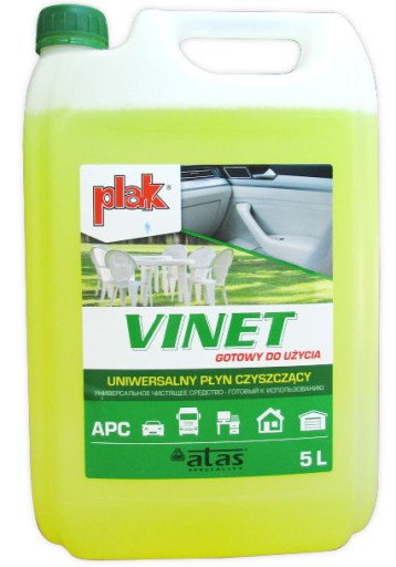 PLAK ATAS VINET CLEAN PLASTIC TEKUTINÁ UMÝVACIA 5L