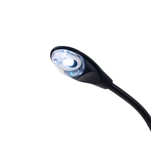 LED CLIP LAMPA NA ČÍTANIE KNIHY, FLEXIBILNÁ, NA MONITOR, batérie