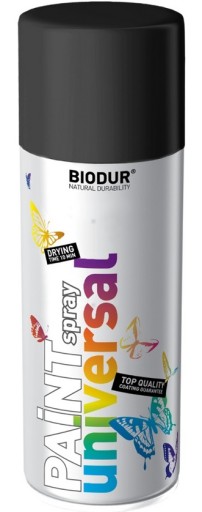 BIODUR Spray 400ml Ral9005 Matná čierna