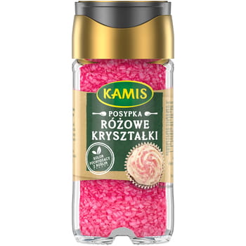 Kamis ružové krištáľové posypy 73g