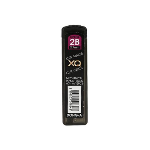 Dong-A náplň do ceruziek čierna 0,7MM 2B, 12 kusov