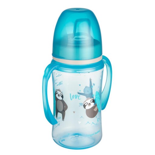 CANPOL BABIES STRIEBORNÝ HRNČEK 240ML PRE DETI