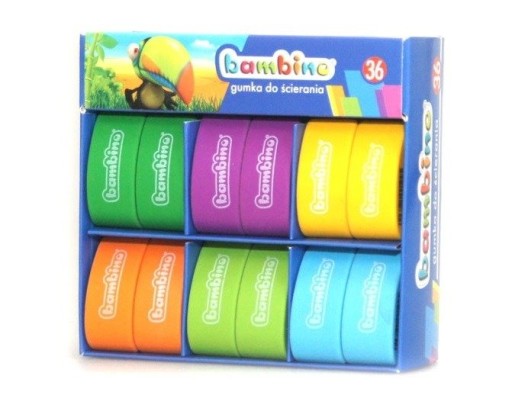 Bambino guma Farebný mix farieb