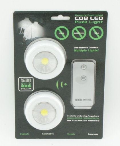 BEZDRÔTOVÁ LAMPA LED LAMPA S BATÉRIOVÝM DIAĽKOVÝM OVLÁDANÍM
