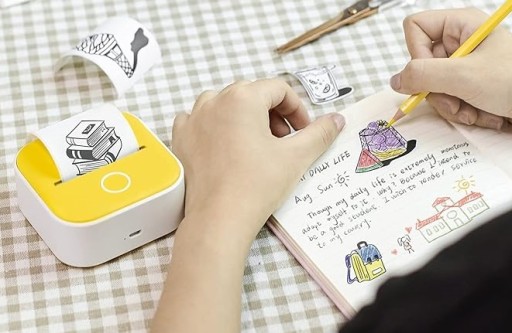 5x SAMOLEPIACI PAPIER NA MINI TLAČIARNE UNIVERZÁLNE NÁLEPKY