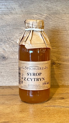 Citrónový sirup z citrónu 330 ml ~ SPICHLERZ