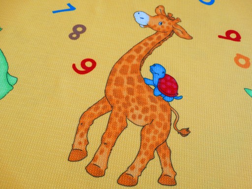 MG TK záves ZOO zvieratká žltá 160cm CENA!