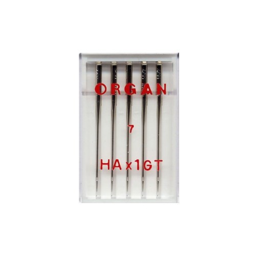 ORGAN HAx1GT poloploché ihlice na hodváb 5x55