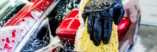 Hubka Cartec JUMBO, žltá, na umývanie auta, veľká autohubka