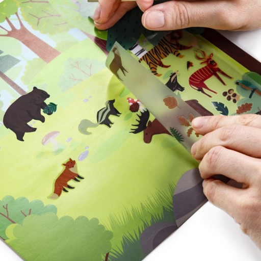 OBTISKY CREATIVE SET ANIMALS KIDEA