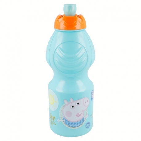 Plastová fľaša na vodu Peppa Pig 400 ml