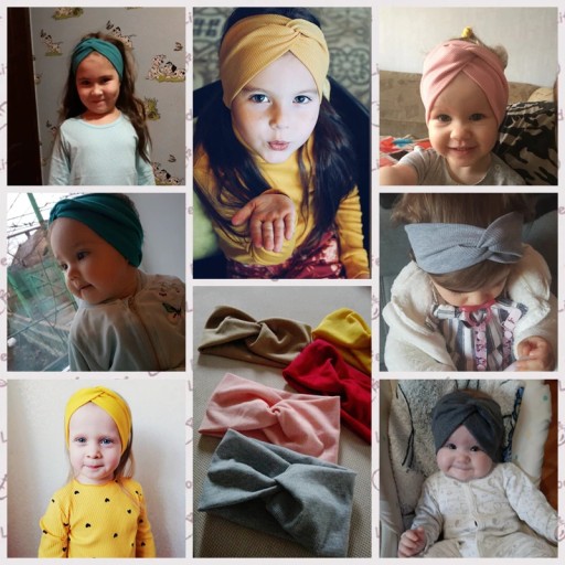 WIDE TURBAND HEADBAND, bordová