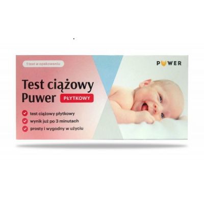 Plate Puwer tehotenský test Výsledok do 3 minút 1 kus