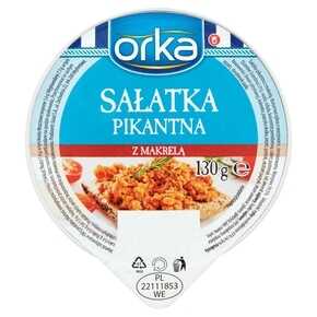 ORKA PIKANTNÝ MAKRELOVÝ ŠALÁT 130G