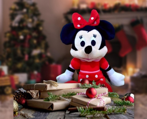 Myška Minnie Roztomilá PLYŠOVÁ MASKOTKA OD DISNEY 25 CM