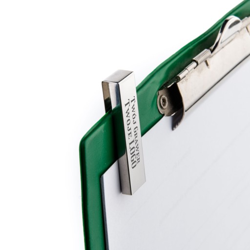 Kovový CLIP pendrive 2 GB USB 2.0 + gravírovanie LOGA