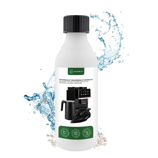 Univerzálny prírodný odstraňovač vodného kameňa pre espresso kávovary, varné kanvice a žehličky, 300 ml