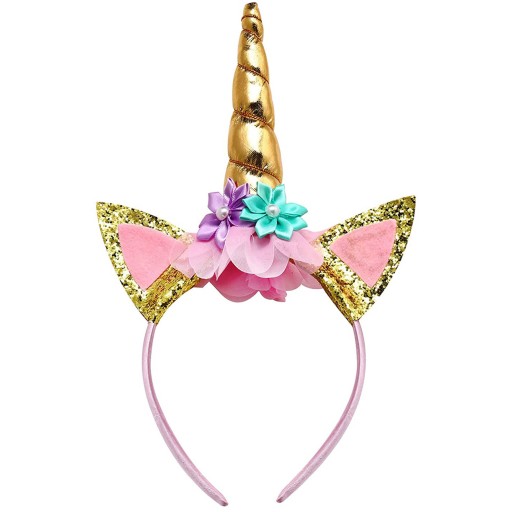 ČELENKA PRE DIEVČATVO JEDNOROŽEC HORN UNICORN PROM ŠATY