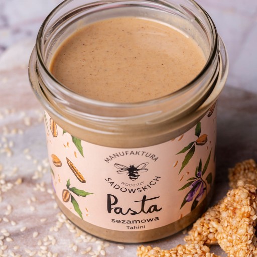 Tahini sezamová pasta 300 g od Apiary Sadowskich
