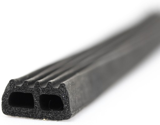 Samolepiace tesnenie na dvere a okná 15x8mm - 1m