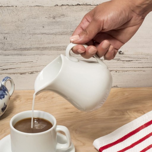 NÁDOBA NA MLIEČKO NÁDOBKA NA MLIEKO Džbán hrnček PORCELÁN