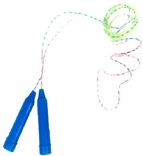 Švihadlo RAINBOW šnúrové, 190 cm