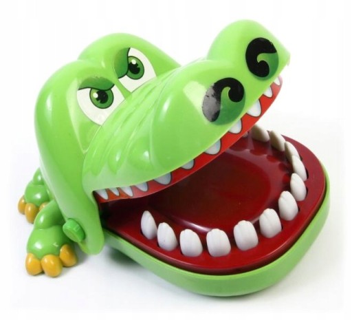 Arkádová hra Crocodile Caiman chorý zub zub