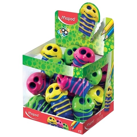 Croc Sharpener Croc 2 otvory Maped color mix