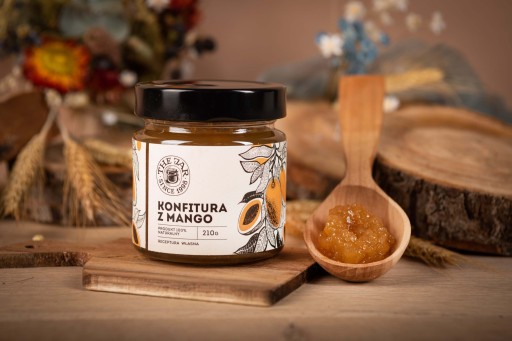 Mangový džem 210g THE JAR 61% trstinový mango