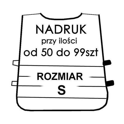 Služba potlače: 1 kus pri kúpe 50-99 kusov viest