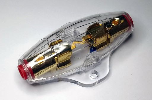 Poistkový držiak UNI LED + poistka AGU 40A