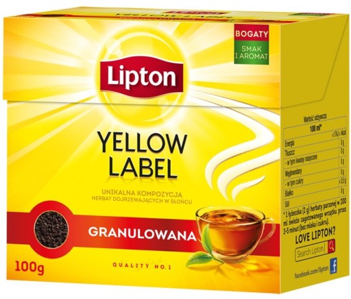 Lipton čierny čaj granulovaný 100g