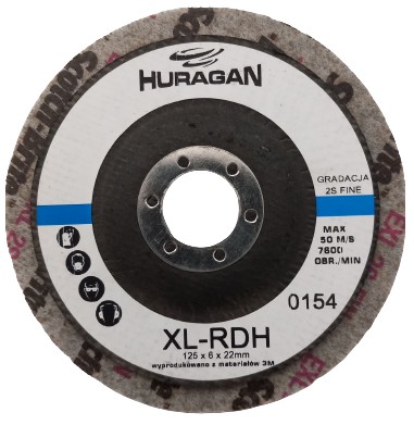 3M DISK XL-RDS 125x22 Stlačená netkaná textília 2S FIN