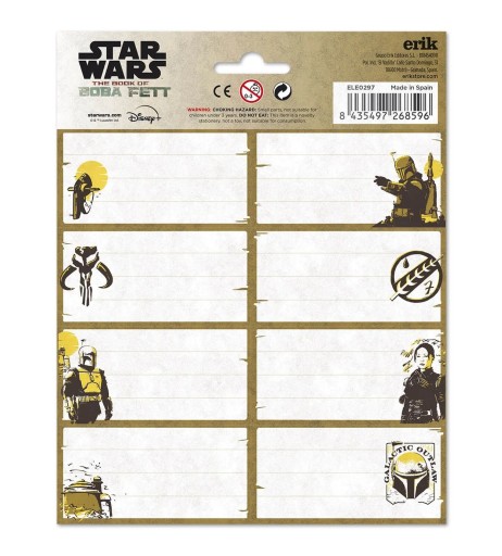 Nálepky pre Star Wars Kniha Boba Fetta 16
