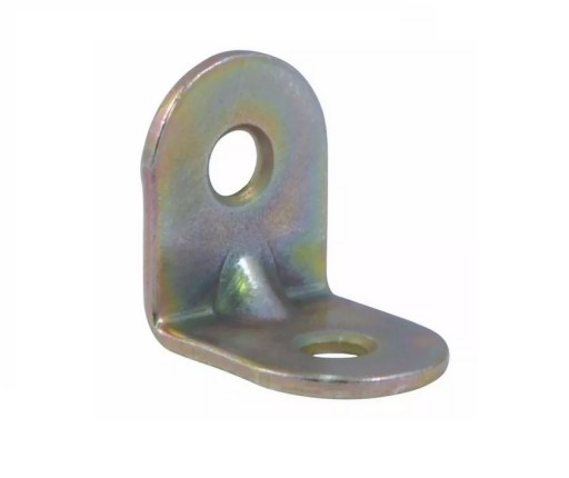 Uholník 15x15mm, biely pozink, 20 ks
