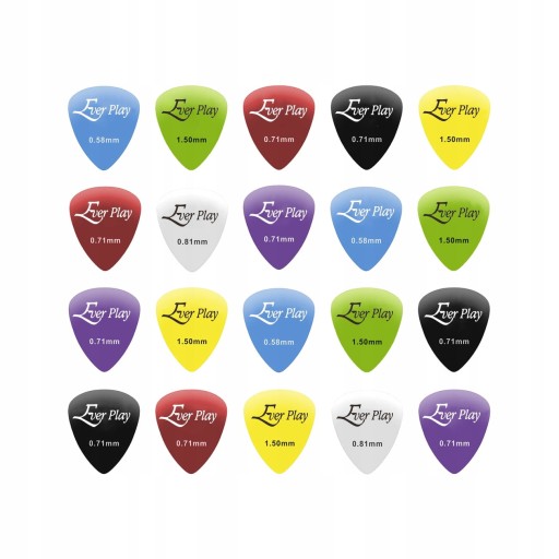 GUITAR PICK MIX 12KS + DARČEKY ZADARMO