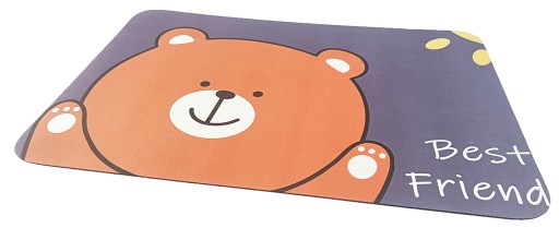 Kúpeľňová predložka rýchloschnúca, protišmyková, savá predložka veľký 60x40