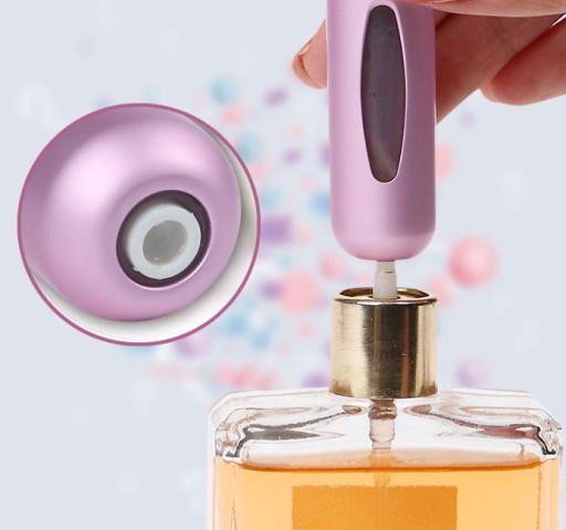 Cestovný rozprašovač parfému 5 ml s dávkovačom