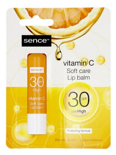 Balzam na pery SENCE 4,3g balzam na pery VITAMIN C SPF SUN Filter!