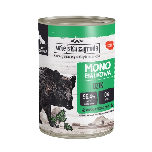 COUNTRY FARM BOAR KRMIVO PRE PSY, KONZERVY, 400G