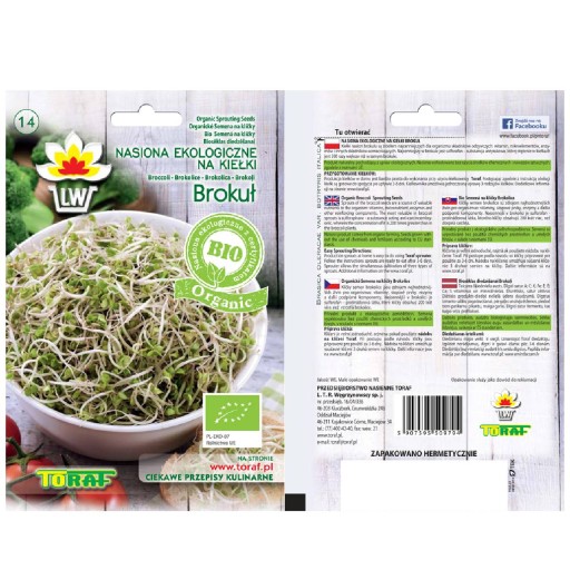 BIO Brokolicové klíčky králiky 10g