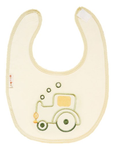 Podbradník AKUKU ECO BAVLNA zapínaný na suchý zips