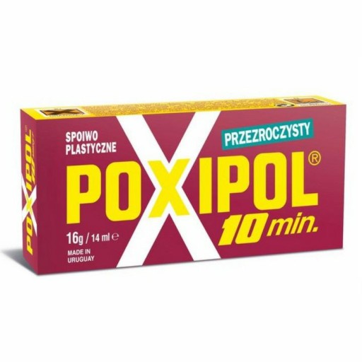 POXIPOL Lepidlo, plastové spojivo, bezfarebné, 14ml