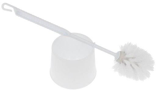 PRAKTICKÁ BIELA WC KEFA NA KÚPEĽŇOVÉ WC S NÁDOBOU